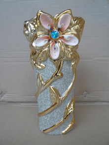陶瓷工艺品花瓶摆件 蜻蜓系列设计新颖商务礼品 家居装饰批发